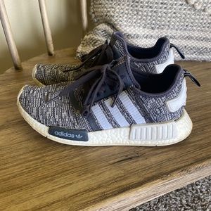 Adidas NMD R1 Primeknit Midnight Grey Glitch Camo